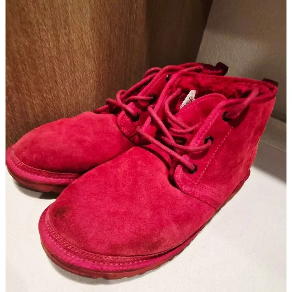 UGG red booties